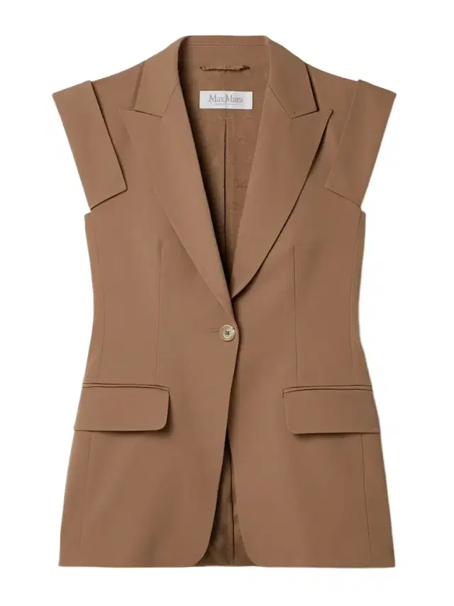 Wool-twill Vest