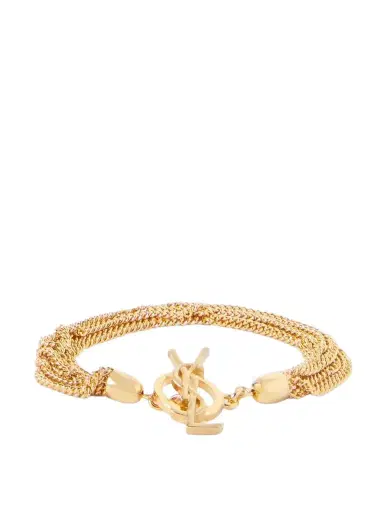 Saint Laurent Cassandre Gold-tone Bracelet | Thumbnail 1