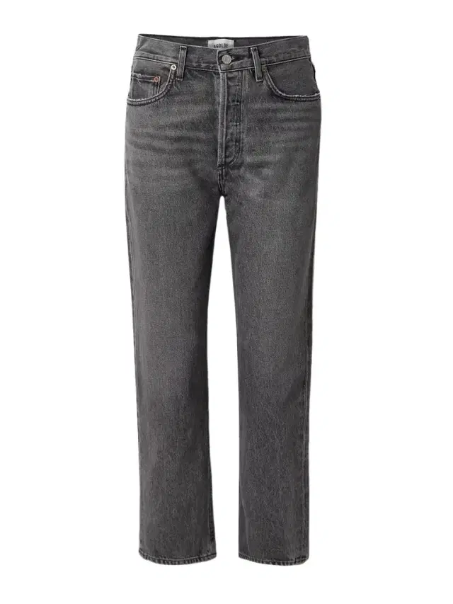 '90s Pinch Waist Cropped High-rise Straight-leg Jeans