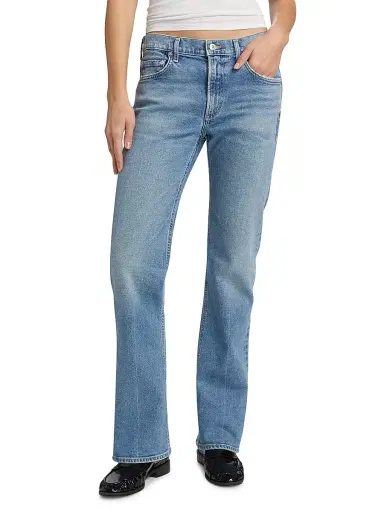 Citizens of Humanity Women's Genova Low-Slung Boot-Cut Jeans - Clairo Medium Indigo - Size 29 | Thumbnail 3
