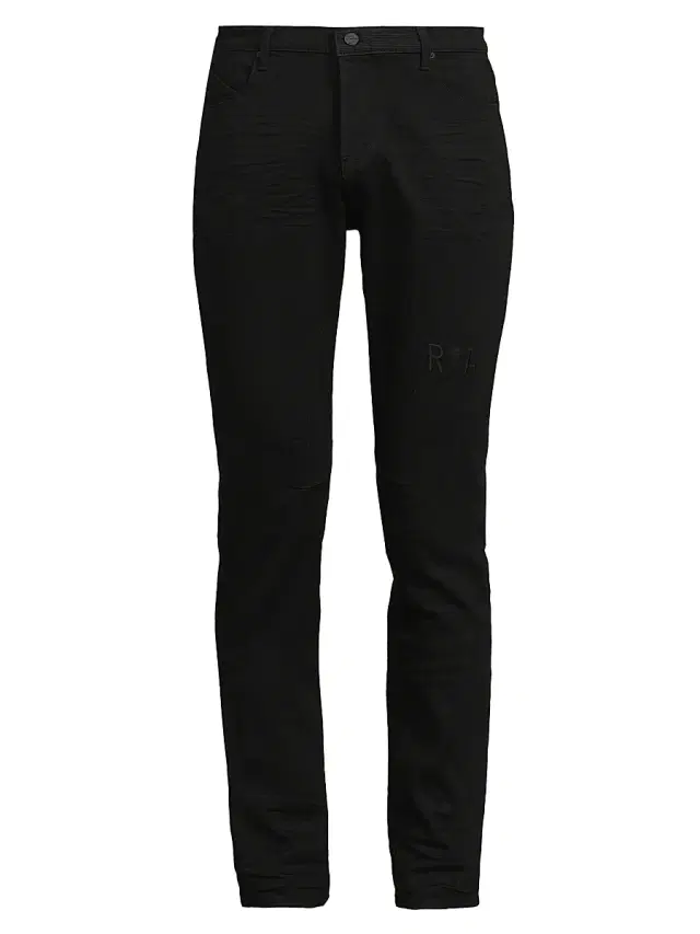 Men's Bryant Skinny Jeans - Black Logo