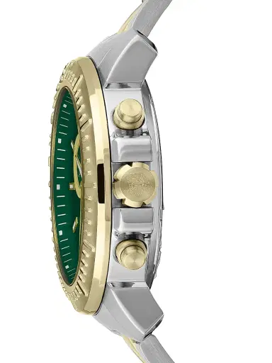 Versace Men's New Chrono Stainless Steel Watch - Green | Thumbnail 3 Versace Men's New Chrono Stainless Steel Watch - Green | Thumbnail 3
