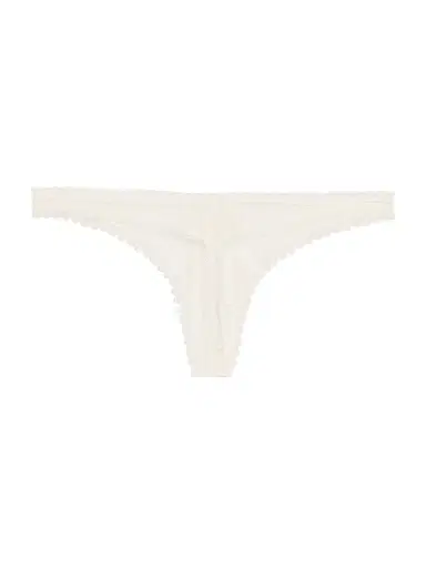 Kiki de Montparnasse Women's Dahlia Lace Thong - Ivory - Size XL | Thumbnail 3 Kiki de Montparnasse Women's Dahlia Lace Thong - Ivory - Size XL | Thumbnail 3