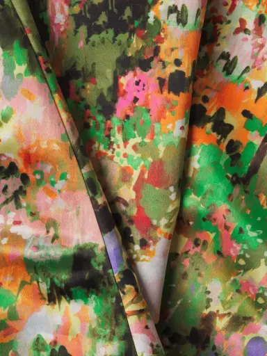 Frances Valentine Women's Spinnaker Painterly Maxi Dress | Thumbnail 5