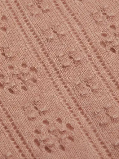 DÔEN Women's Emiliana Alpaca-Wool Knit Sweater - Clay - Size XS | Thumbnail 7