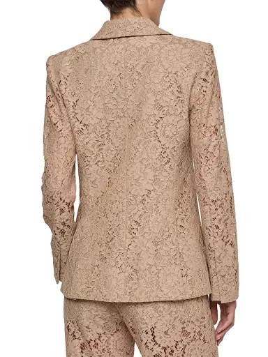 L'AGENCE Women's Chamberlain Blazer - Cappuccino | Thumbnail 5