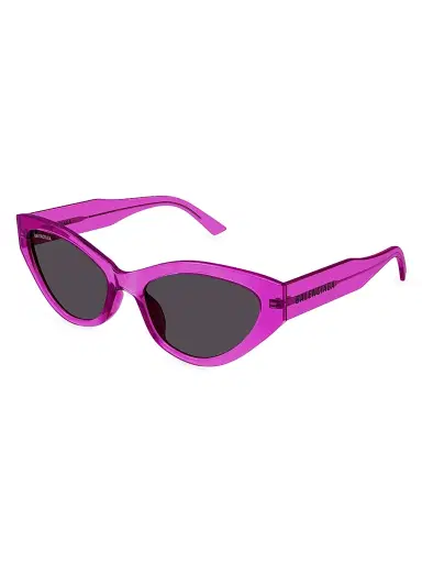 Balenciaga Women's Flat 57MM Cat-Eye Sunglasses - Fuchsia | Thumbnail 1