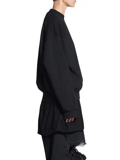 Balenciaga Political Campaign Sweatshirt Regular Fit - Black | Thumbnail 5