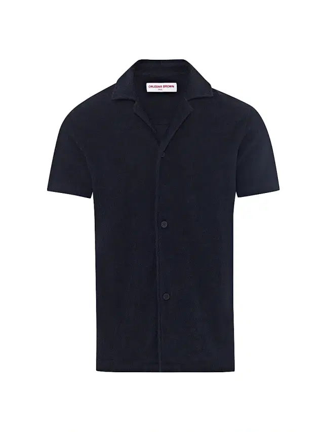 Men's Howell Button-Front Shirt - Night Iris