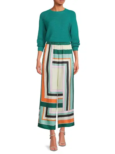 Weekend Max Mara Women's Linz Cotton Sweater - Emerald | Thumbnail 2