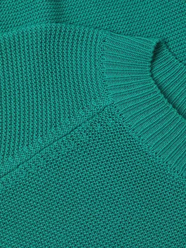 Weekend Max Mara Women's Linz Cotton Sweater - Emerald | Thumbnail 6