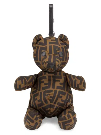 Fendi Logo-Print Tote Bag - Brown | Thumbnail 1 Fendi Logo-Print Tote Bag - Brown | Thumbnail 1