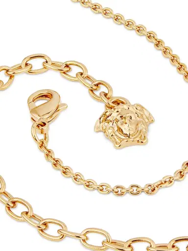 Versace Men's Medusa Goldtone Pendant Necklace - Gold Palladium Black | Thumbnail 3