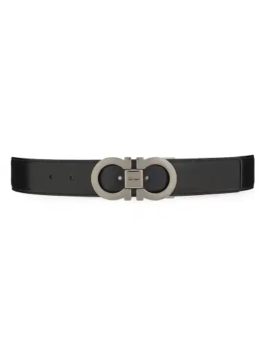 Ferragamo Men's Gancini Buckle Adjustable Cut-to | Thumbnail 4 Ferragamo Men's Gancini Buckle Adjustable Cut-to | Thumbnail 4