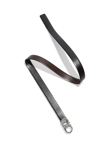 Ferragamo Men's Gancini Buckle Adjustable Cut-to | Thumbnail 5 Ferragamo Men's Gancini Buckle Adjustable Cut-to | Thumbnail 5