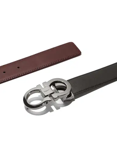 Ferragamo Men's Gancini Buckle Adjustable Cut-to | Thumbnail 7 Ferragamo Men's Gancini Buckle Adjustable Cut-to | Thumbnail 7