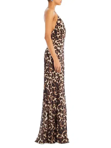 SEROYA Women's Isabel Maxi Dress - Spotted Bengal | Thumbnail 3