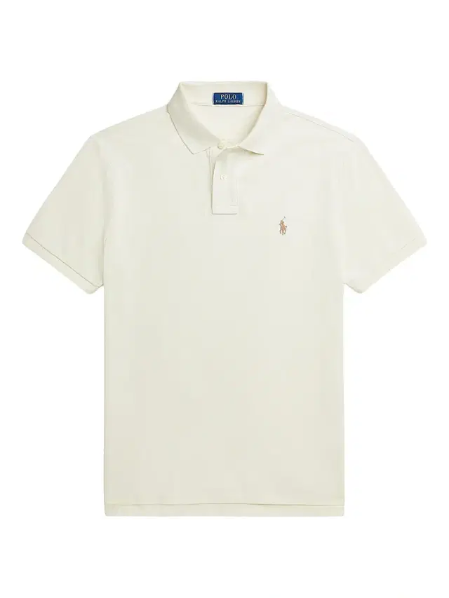 Polo Ralph Lauren Men's Slim-Fit Mesh Polo Shirt - Parchment Cream