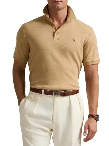 Polo Ralph Lauren Men's Classic-Fit Pima Cotton Polo Shirt | Thumbnail 3 Polo Ralph Lauren Men's Classic-Fit Pima Cotton Polo Shirt | Thumbnail 3