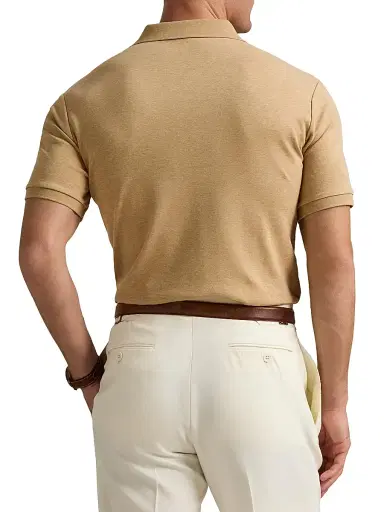 Polo Ralph Lauren Men's Classic-Fit Pima Cotton Polo Shirt | Thumbnail 4 Polo Ralph Lauren Men's Classic-Fit Pima Cotton Polo Shirt | Thumbnail 4