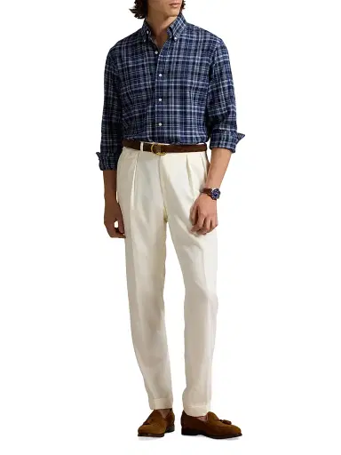 Polo Ralph Lauren Men's Plaid Performance Twill Shirt - Blue Multi | Thumbnail 2