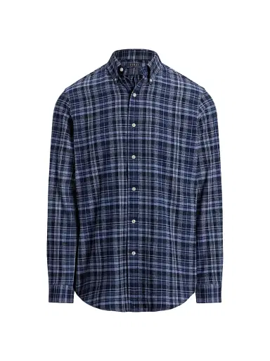 Polo Ralph Lauren Men's Plaid Performance Twill Shirt - Blue Multi | Thumbnail 1