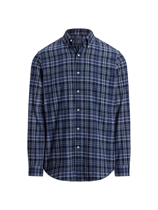 Polo Ralph Lauren Men's Plaid Performance Twill Shirt - Blue Multi
