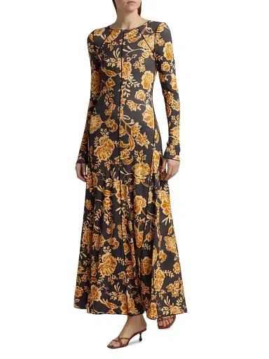 Kivari Women's Kaia Floral Knit Dress - Kaia | Thumbnail 2