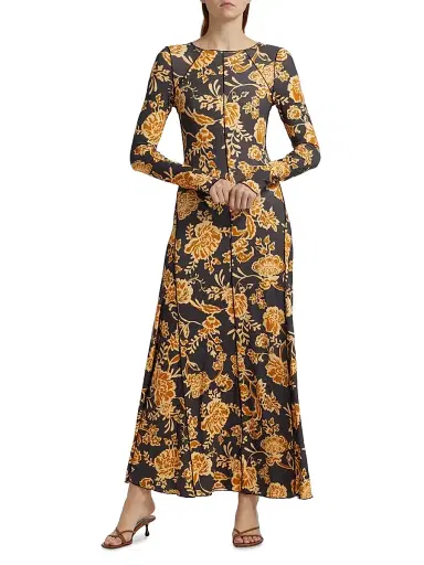 Kivari Women's Kaia Floral Knit Dress - Kaia | Thumbnail 3