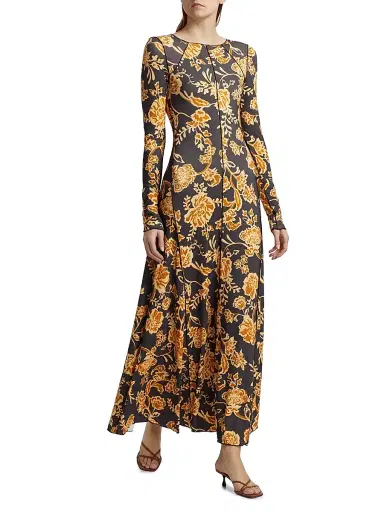 Kivari Women's Kaia Floral Knit Dress - Kaia | Thumbnail 4