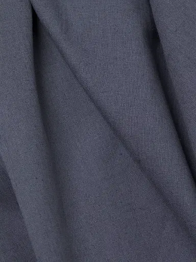 Harshman Women's Fiorella A-Line Cotton & Linen Midi-Dress - Dark Indigo - Size Small | Thumbnail 6