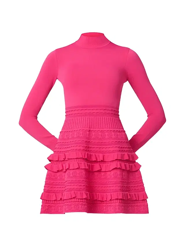 Women's Joie Knit Fit & Flare Minidress - Fuchsia
