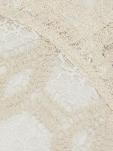 PatBO Women's Crocheted Cut-Out Maxi Dress - Off White | Thumbnail 7