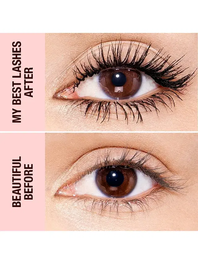 Women's Push Up Lashes Mascara - Super Black Mini