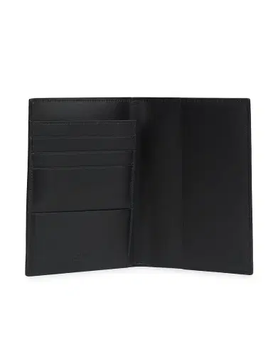 Ferragamo Men's Leather Passport Holder & Card Case Set - Black | Thumbnail 4