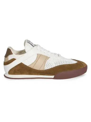 Chloé Women's  Kick Low-Top Sneakers - Natural Brown | Thumbnail 1