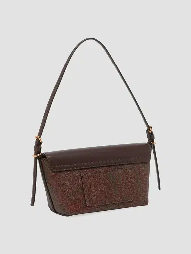 Etro Women's Barchetta Shoulder Bag - Brown | Thumbnail 4 Etro Women's Barchetta Shoulder Bag - Brown | Thumbnail 4