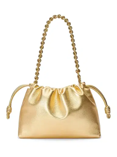 Loewe Women's Medium Flamenco Laminated Leather Shoulder Bag | Thumbnail 5