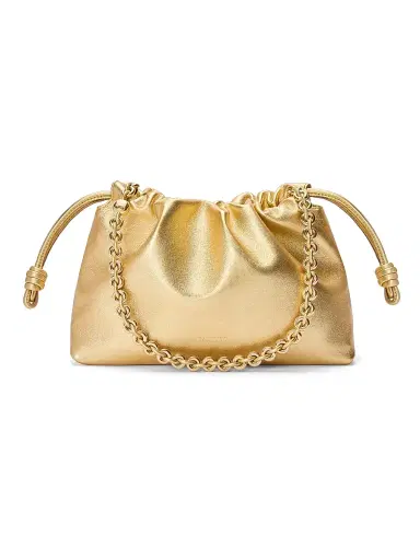 Loewe Women's Medium Flamenco Laminated Leather Shoulder Bag | Thumbnail 1