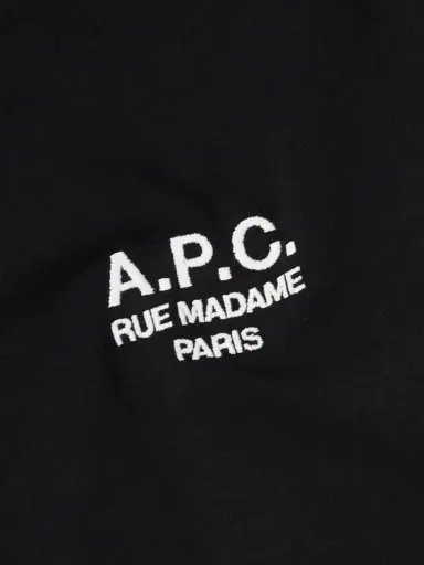 A.P.C. Logo-Embroidered Cotton-Jersey T-Shirt - Men | Thumbnail 5 A.P.C. Logo-Embroidered Cotton-Jersey T-Shirt - Men | Thumbnail 5