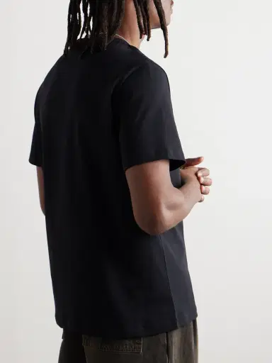 A.P.C. Logo-Embroidered Cotton-Jersey T-Shirt - Men | Thumbnail 6 A.P.C. Logo-Embroidered Cotton-Jersey T-Shirt - Men | Thumbnail 6