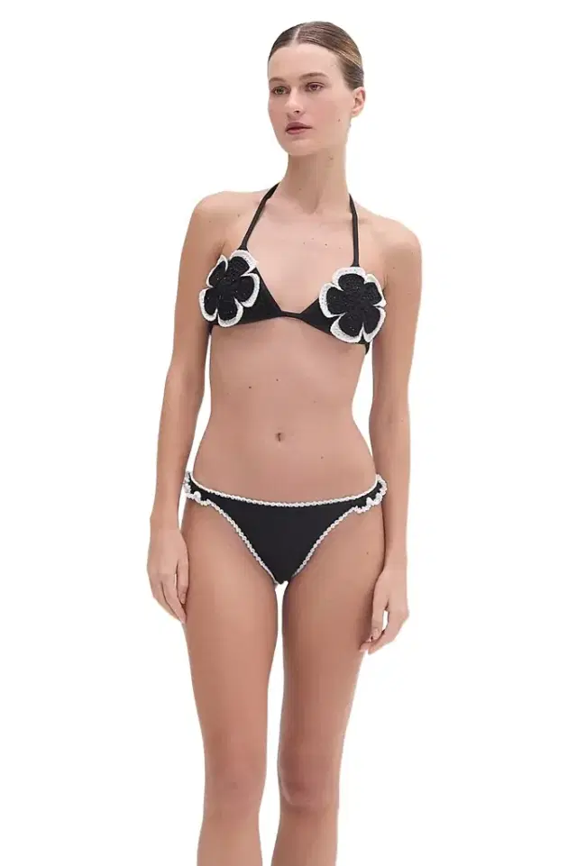 PatBo POPPY CROCHET BIKINI BOTTOM