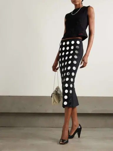 Conner Ives Embellished Cotton Maxi Skirt | Thumbnail 2