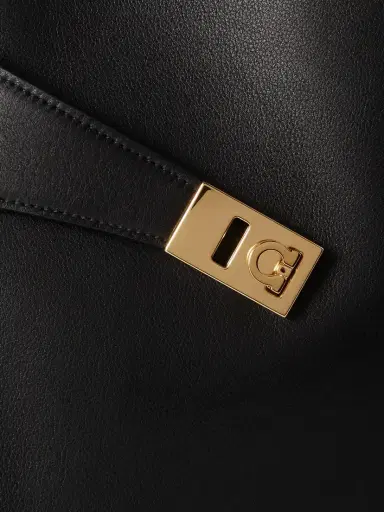 Ferragamo Hug Medium Leather Tote | Thumbnail 4 Ferragamo Hug Medium Leather Tote | Thumbnail 4