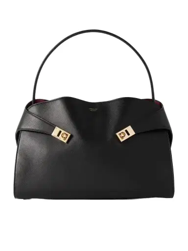 Ferragamo Hug Medium Leather Tote | Thumbnail 1 Ferragamo Hug Medium Leather Tote | Thumbnail 1