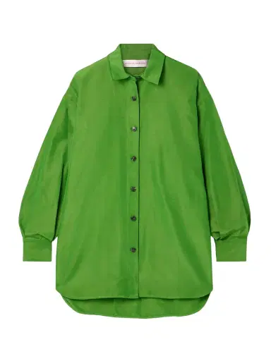 Carolina Herrera Cotton-blend Faille Shirt | Thumbnail 1