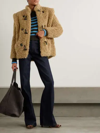 Marant Étoile Avalia Fleece Coat | Thumbnail 2