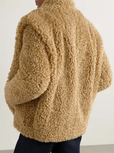 Marant Étoile Avalia Fleece Coat | Thumbnail 4
