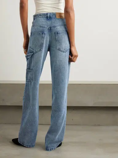 Isabel Marant Bymara Mid-rise Wide-leg Jeans | Thumbnail 4 Isabel Marant Bymara Mid-rise Wide-leg Jeans | Thumbnail 4