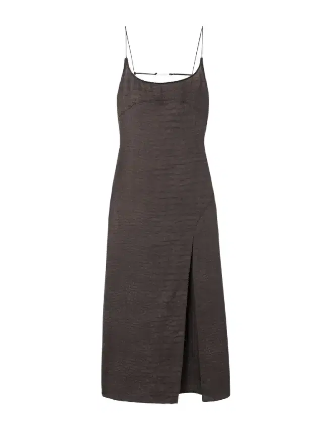 Notte Embellished Croc-effect Crepe Midi Dress